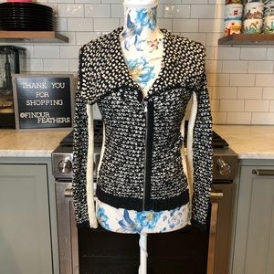 Anthropologie | Yellow Bird Zip Sweater